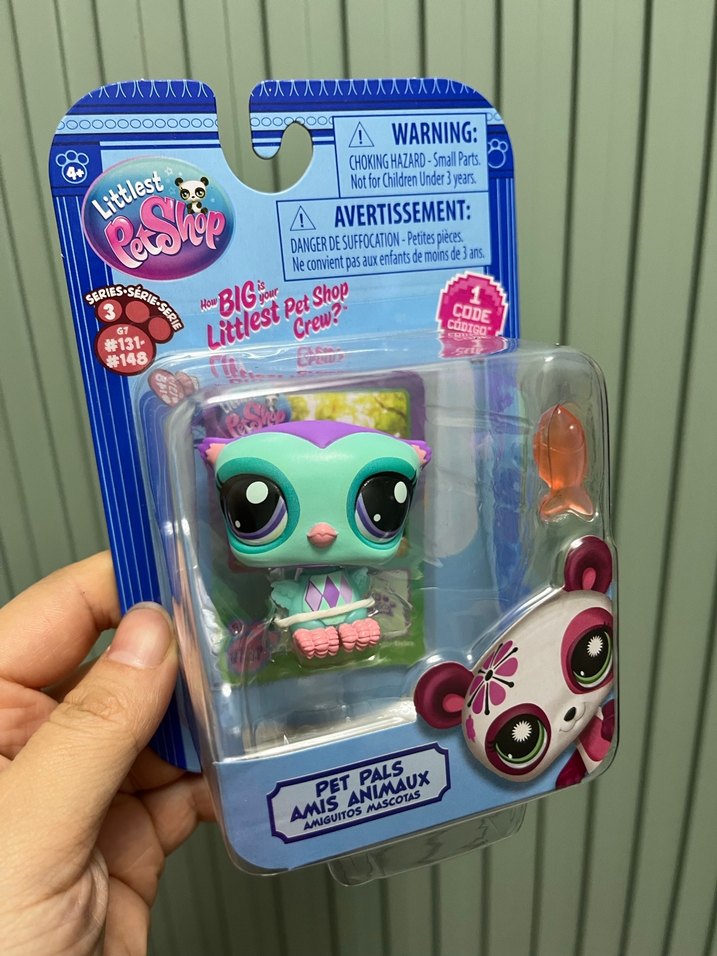 Turkuaz Pastel Littlest Pet Shop Aksiyon Figürü - Görsel 2