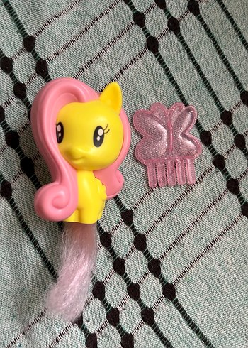 Beden Fluttershy #Pembe Püsküllü Figür Oyuncak