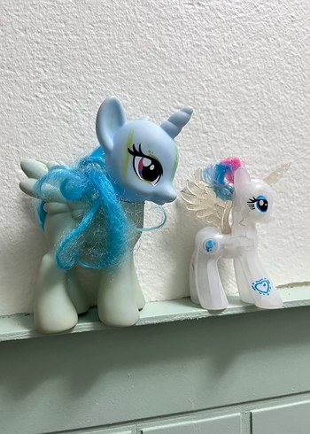 Pony # Unicorn Figürleri, Renkli Saçlı
