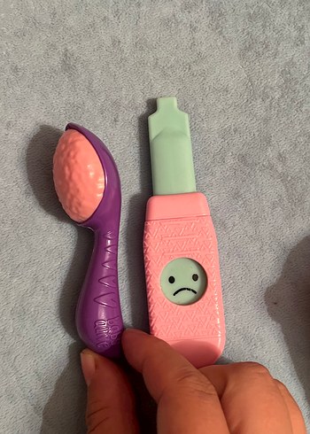 Baby alive #Pembe Diş Kaşıyıcı ve Çıngırak Seti