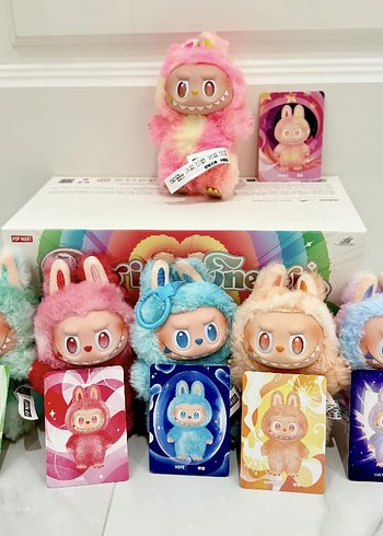 Beden Renk Pastel Mavi Peluş Oyuncak POPMART