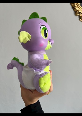 Beden Mor Peluş Oyuncak Dinozor