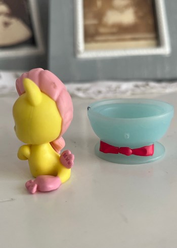 Fluttershy #Pembe Mini Aksiyon Figürü
