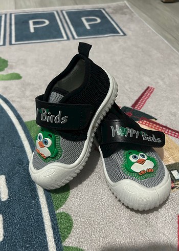 Renkli Baskılı Erkek Bebek İlk Adım Ayakkabısı - Görsel 2