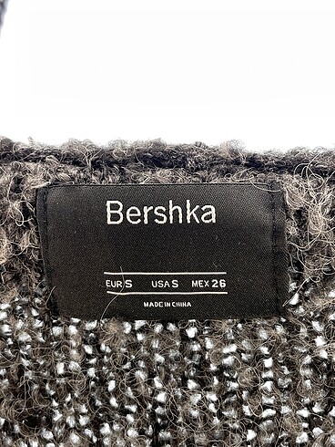 s Beden gri Renk Bershka Hırka %70 İndirimli.