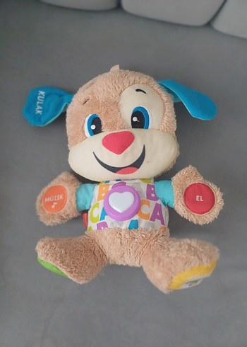 Fisher Price Renkli Eğitici Peluş Köpek Oyuncak