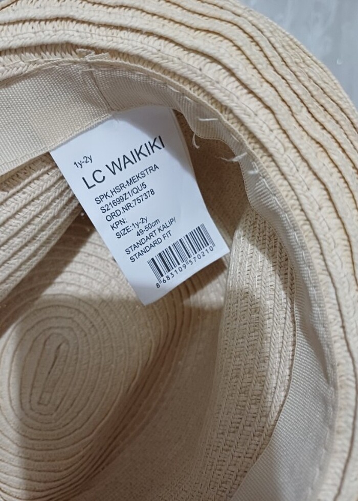 Hasır şapka - Görsel 3