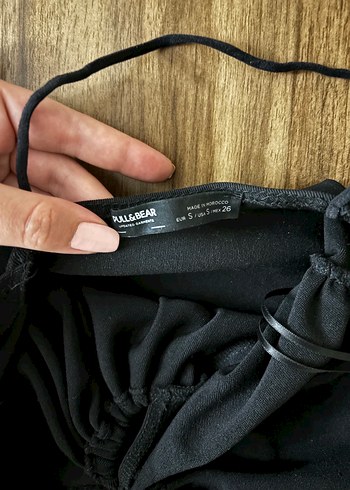 s Beden PULL&BEAR tek kol elbise