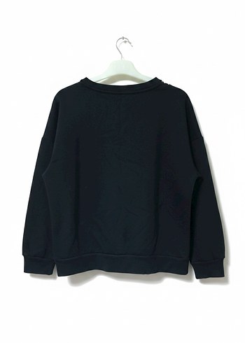 Leopar Desenli Fermuarlı Sweatshirt - Görsel 2