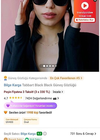 Güneş Gözlüğü 