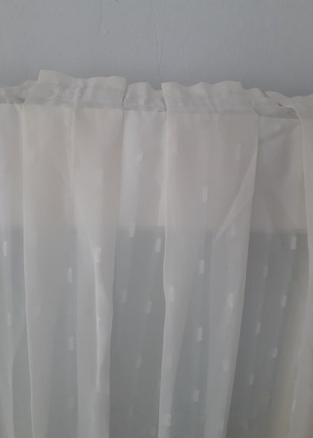 Bohem Tarzı Beyaz Tül Perde - Görsel 2
