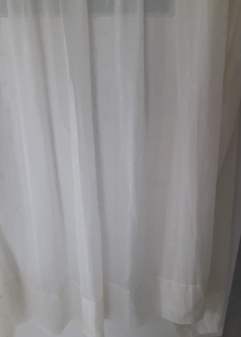 Bohem Tarzı Beyaz Tül Perde - Görsel 3
