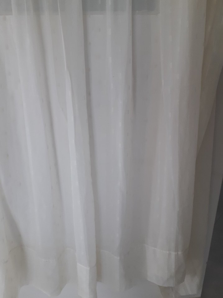 Bohem Tarzı Beyaz Tül Perde - Görsel 3