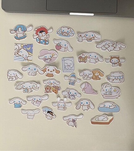 Cinnamaroll sticker seti