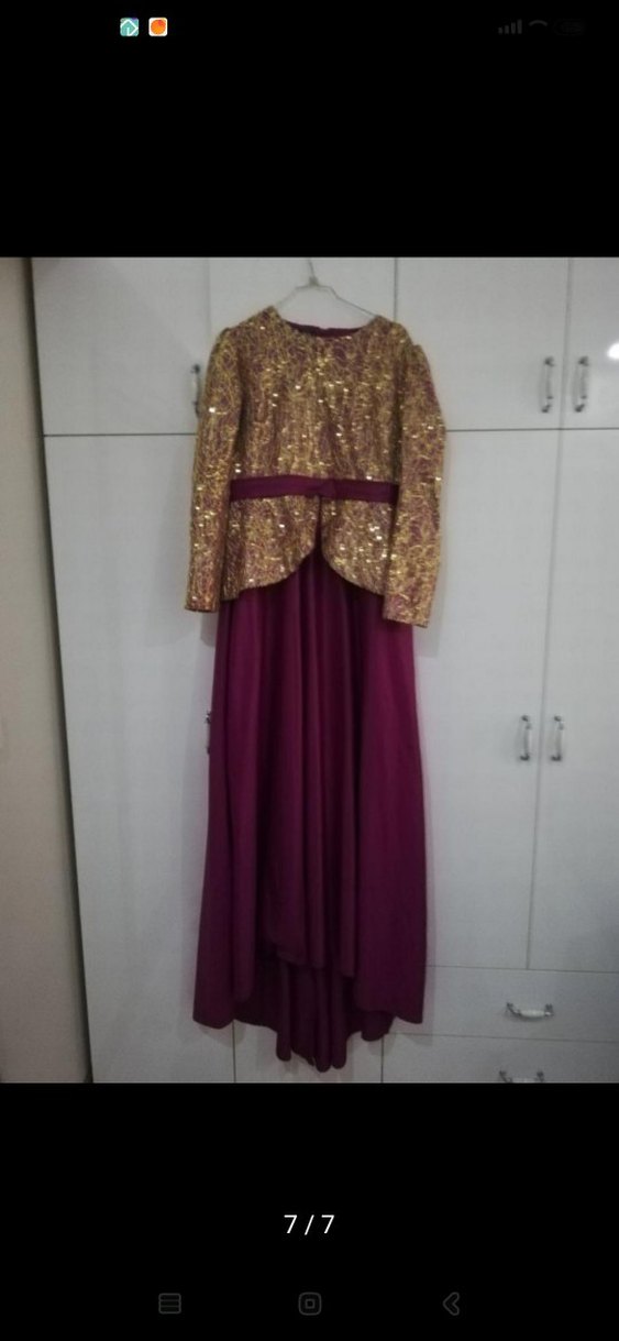 Ayşe Melek tasarım tesettür elbise abiye - Görsel 3