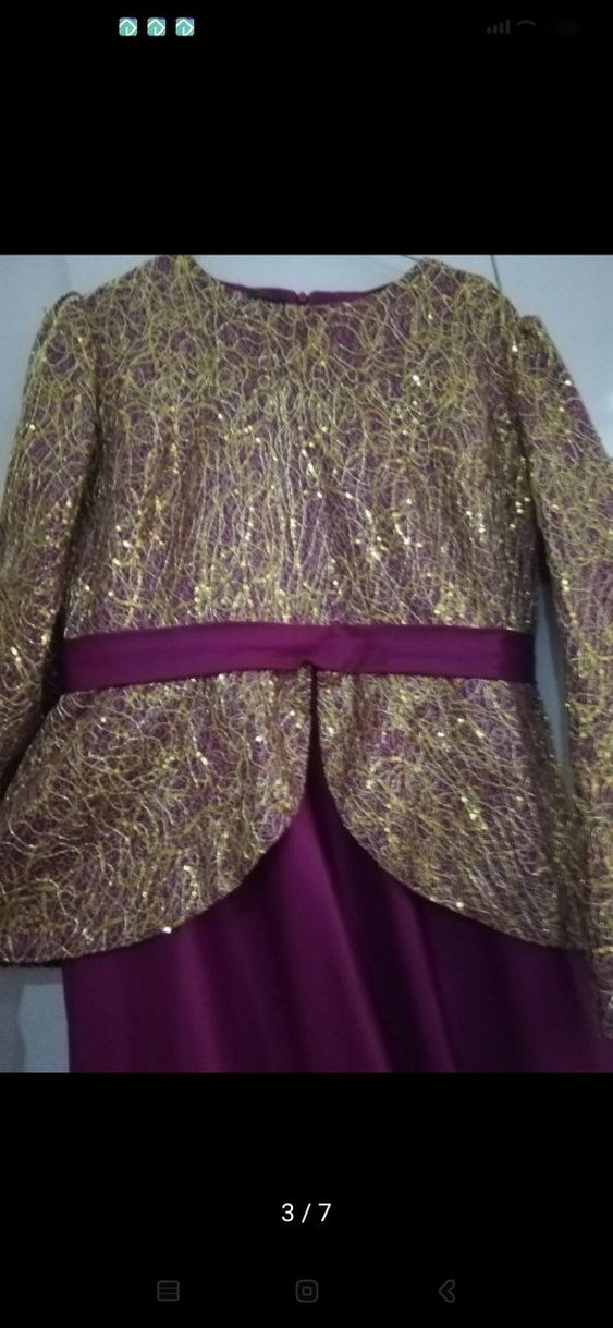 Ayşe Melek tasarım tesettür elbise abiye - Görsel 2