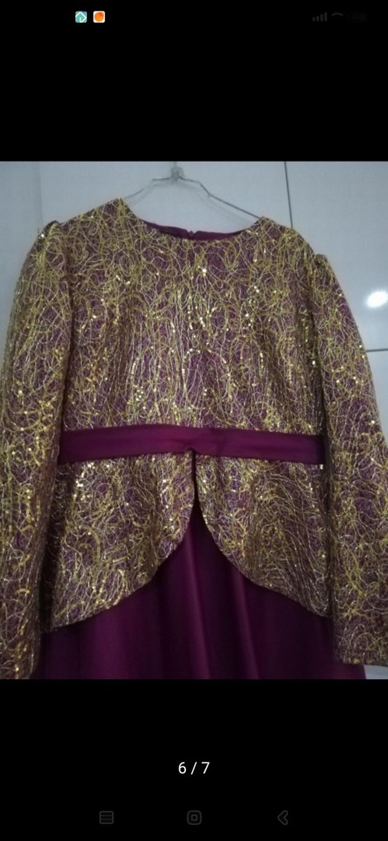 Ayşe Melek tasarım tesettür elbise abiye - Görsel 4