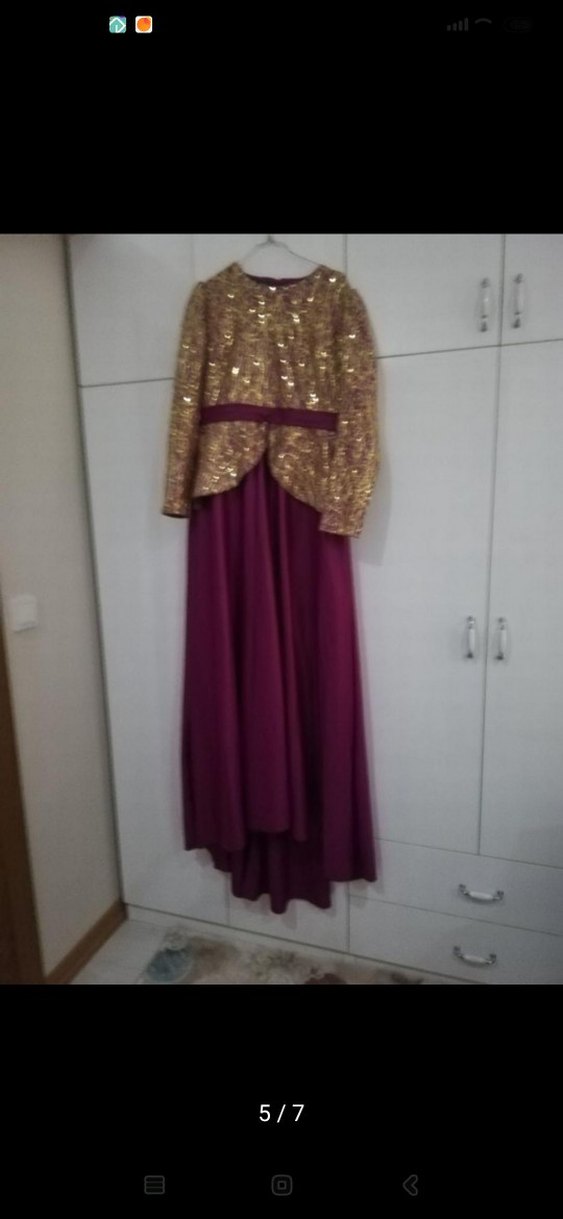 Ayşe Melek tasarım tesettür elbise abiye - Görsel 5