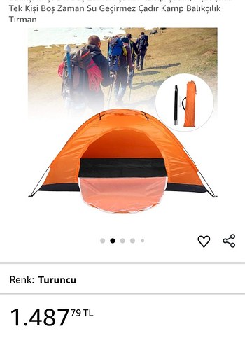 4 kişilik büyük çadır - Görsel 2