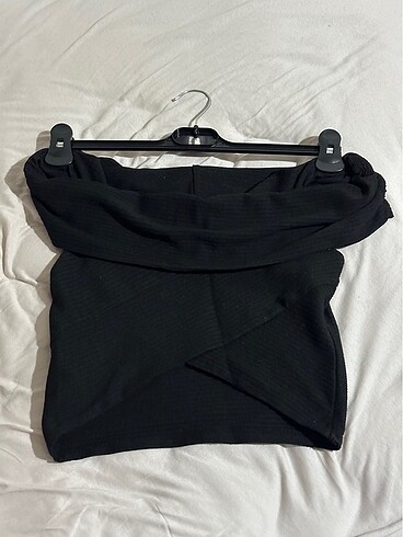 xs Beden siyah Renk Mango crop