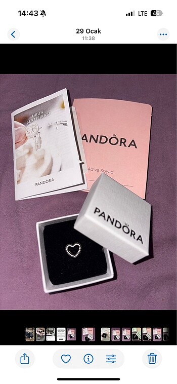 Pandora charm