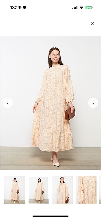 LC Waikiki Lcw modest desenli yazlık elbise 36beden