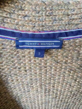 s Beden camel Renk Tommy hilfiger yün hırka