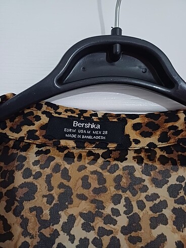 Bershka Bershka leopar gömlek