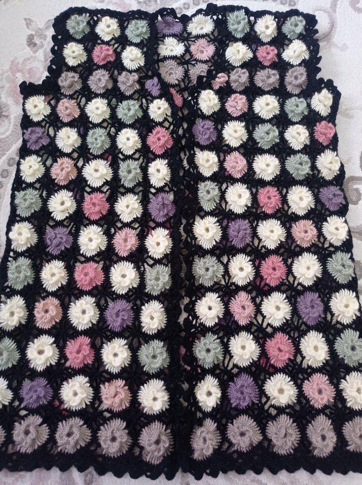 El Emeği Nakışlı Bohem Kadın Kolsuz Yelek - Görsel 3