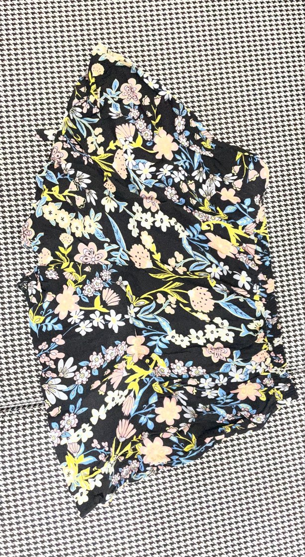 Çiçek Desenli Bohem Kadın şort - Görsel 2