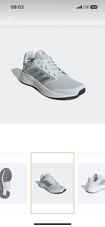 38 Beden Adidas Spor Ayakkabı