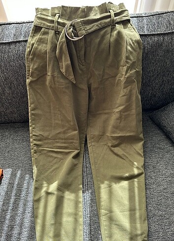 Bershka yeşil pantalon