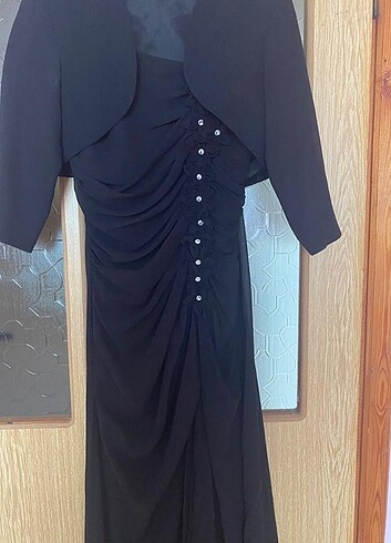 l Beden siyah Renk Elbise