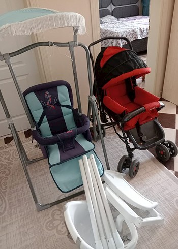 Joie Salıncak,Mama Sandalyesi ve Bebek Arabası