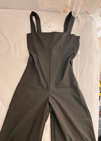 Haki renk zara tulum - Görsel 10