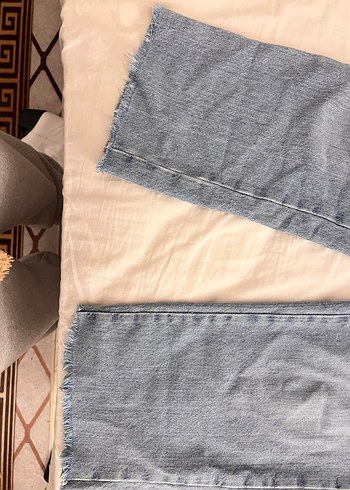 Gri Mavi Kadın Denim Midi Boy Jean - Görsel 7