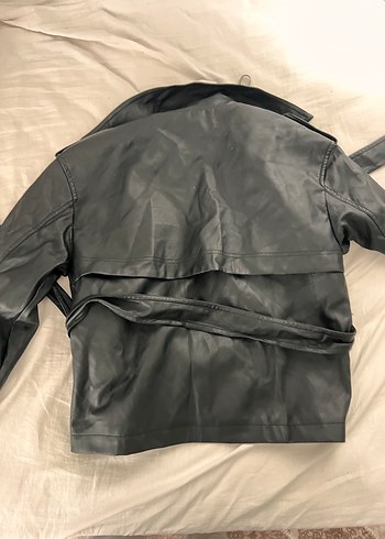 Stradivarius deri trençkot - Görsel 10