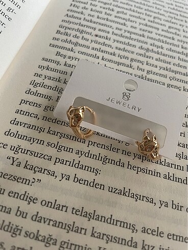 Aslan figür küpe