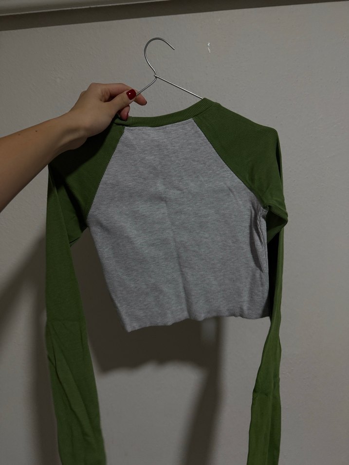 Kız Çocuk Uzun Kollu Baskılı Tişört - Görsel 3