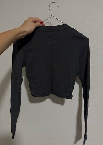 Zara Anstrasit Crop Bluz Pamuklu - Görsel 3