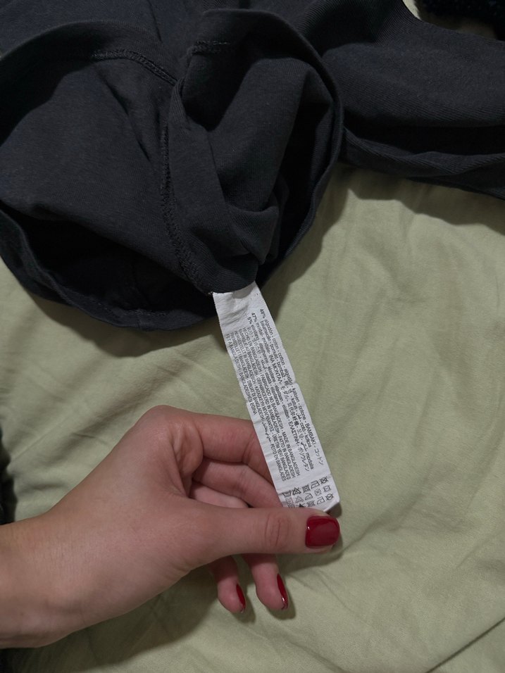 Zara Anstrasit Crop Bluz Pamuklu - Görsel 4