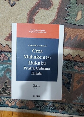 Cumhur Şahin ceza muhakemesi hukuku pratik cmk