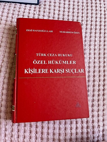 Ceza özel hukuku kişilere karşı suçlar