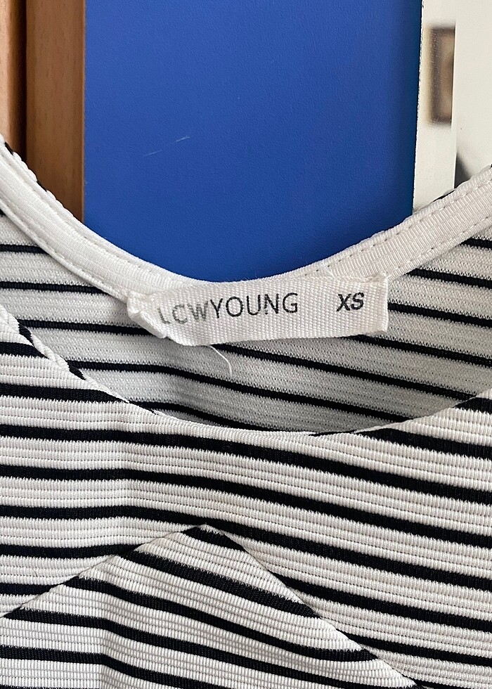 Çizgili Elbise - Görsel 3