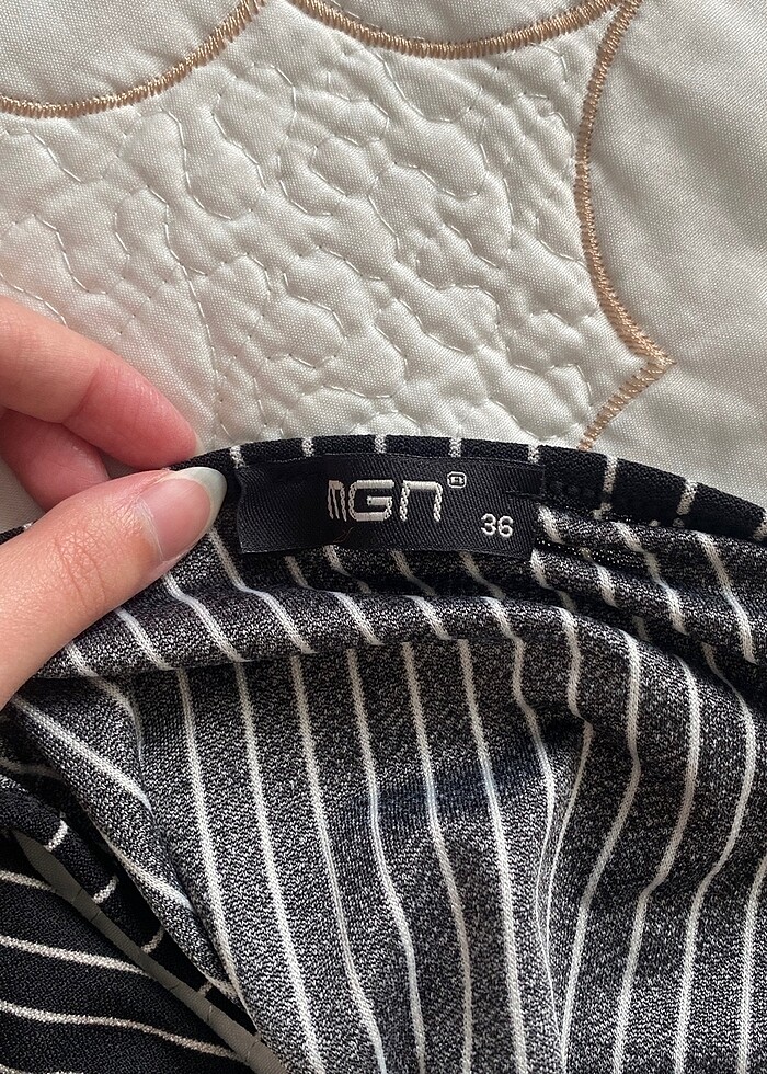 Çizgili Tulum - Görsel 3