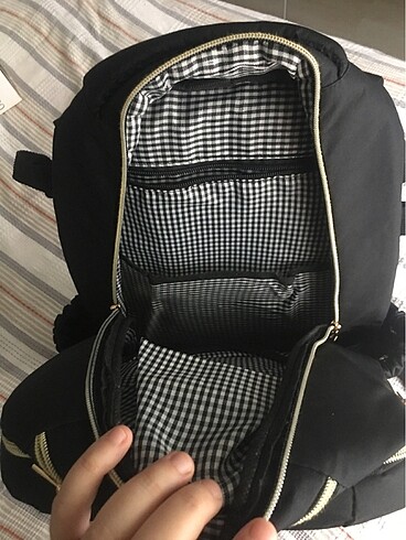  Beden siyah Renk kraft bebek çantası