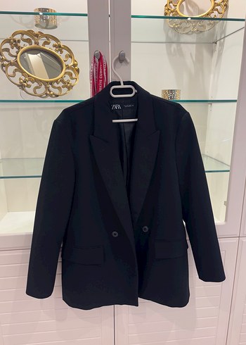 Zara Siyah Klasik Blazer Ceket