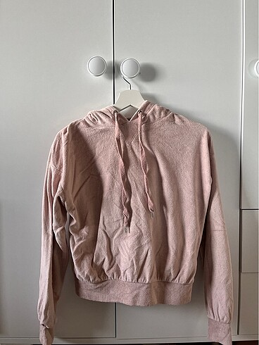 Havlu kumaş sweatshirt
