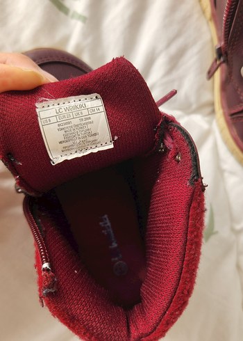 Gri Erkek Bebek İlk Adım Ayakkabısı Velcro - Görsel 7