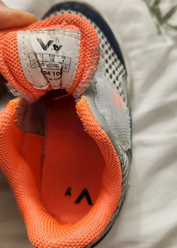 Gri Erkek Bebek İlk Adım Ayakkabısı Velcro - Görsel 3